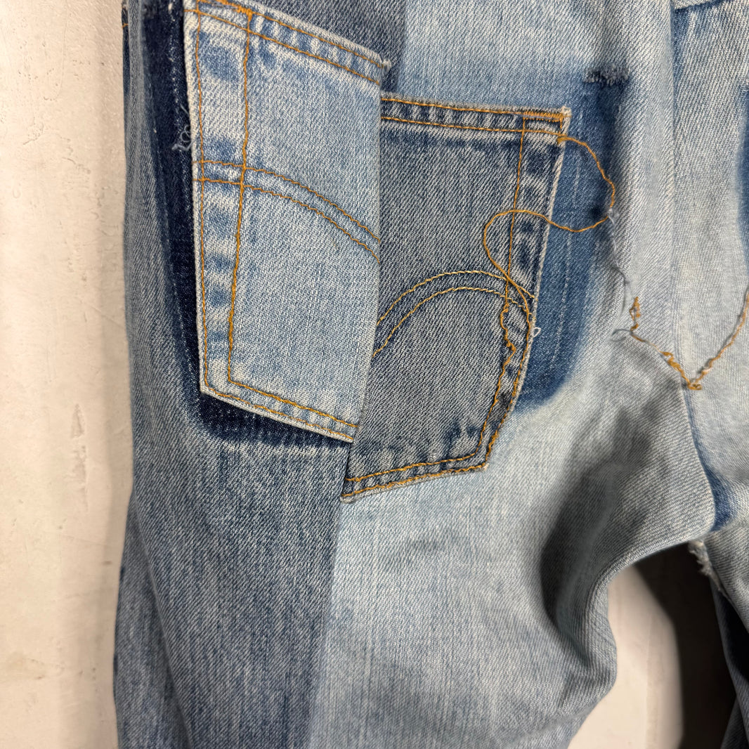 Vetements Rebuilt Blue Levis Jeans
