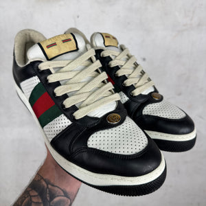 Gucci Black Screener Sneakers