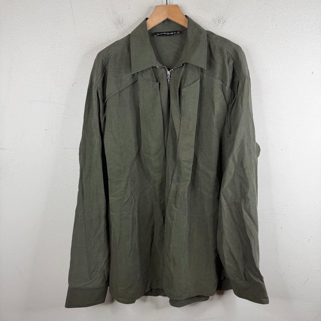 Y/Project Green Pop-Up Shirt