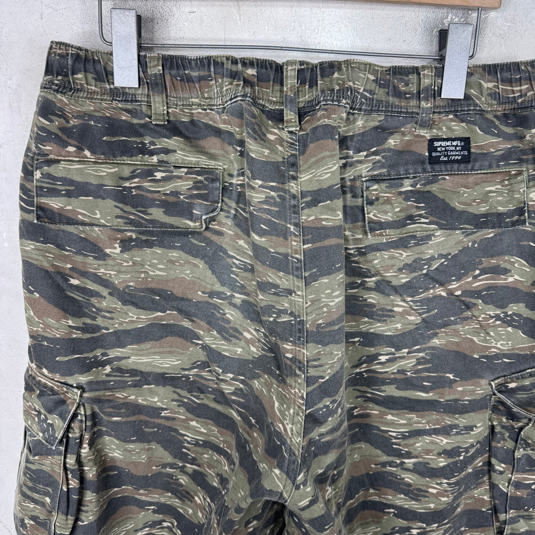 Supreme Tiger Camo Cargo Shorts