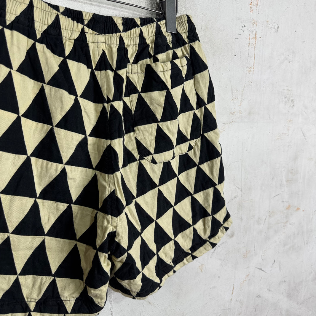Bode Quilted Patch Shorts