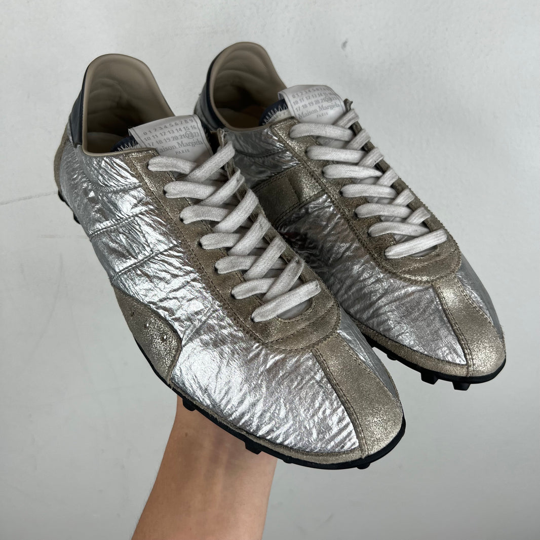 Margiela Silver Sprinter Sneakers