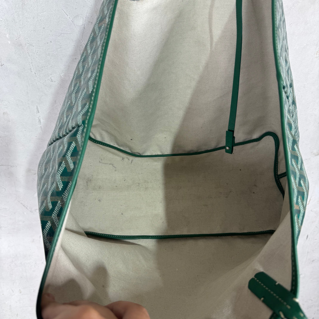 Goyard Green Saint Louis Tote