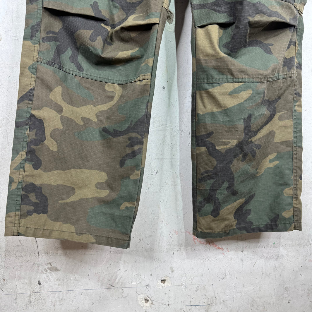 Project G/R Triple Layered Green Camo Cargo Pants