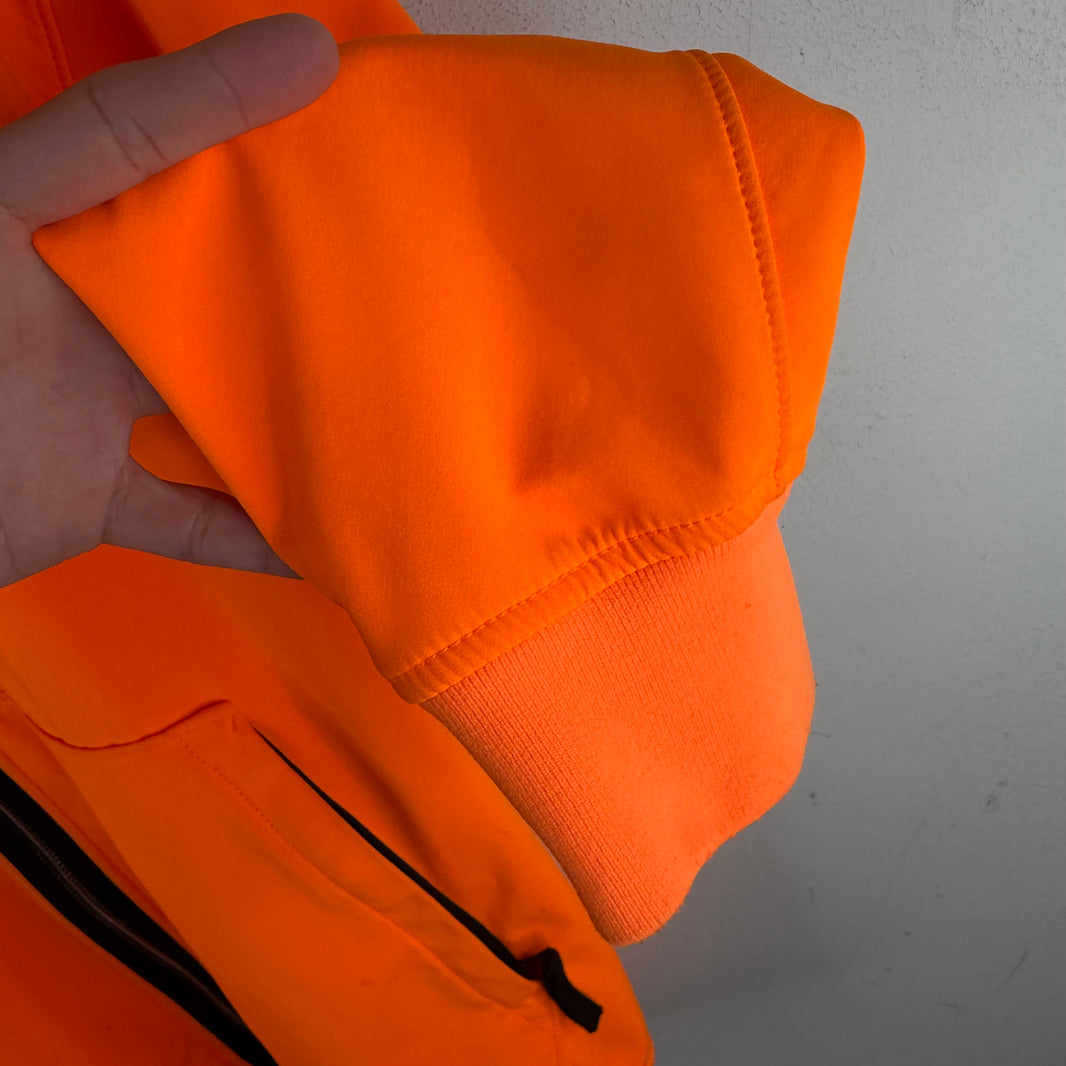 Stone Island Orange Hooded Track Jacket