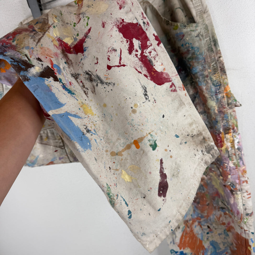 Vintage Dickies Paint Splattered Carpenter Trousers