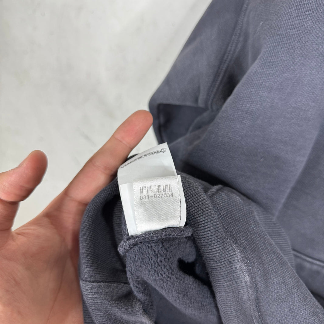 Chrome Hearts Navy Paperjam Quarter Zip