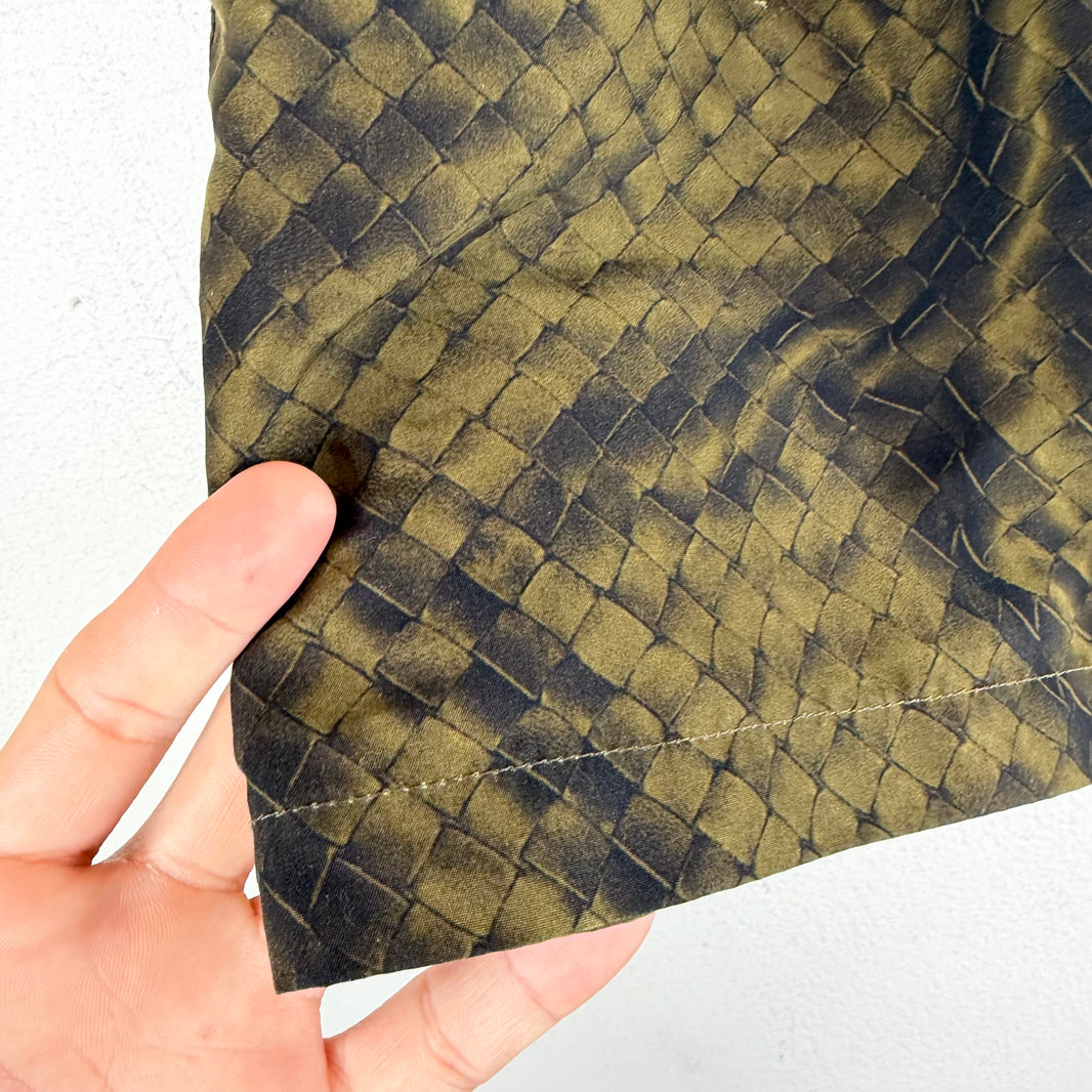 Bottega Veneta Nylon Intrecciato Printed Swim Shorts
