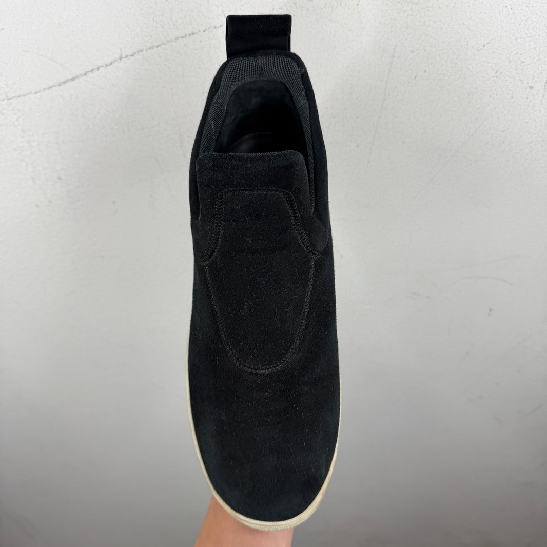 Celine Black Slip On Sneakers
