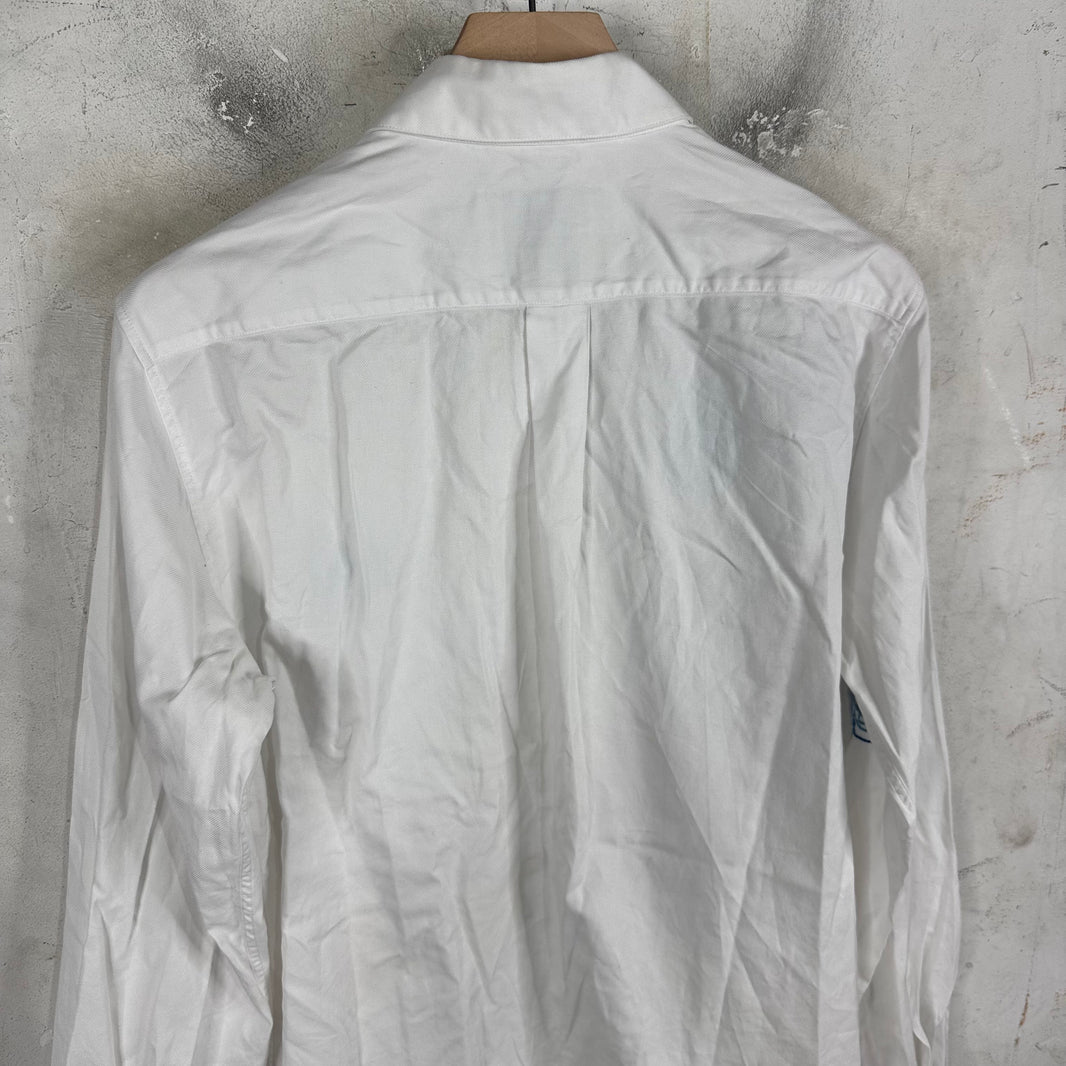 Vivienne Westwood Embroidered White Button Up