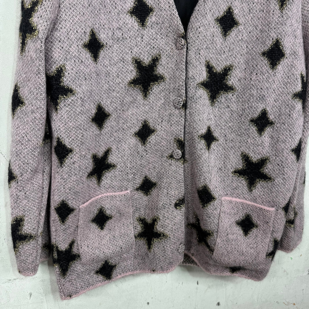 Saint Laurent Star Glitter Cardigan