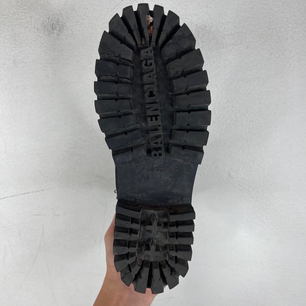 Balenciaga Canvas Strike Boots