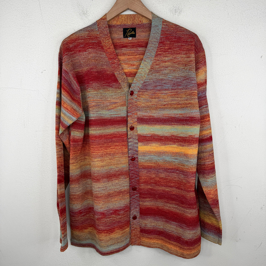Needles Orange/Red Thin Cardigan