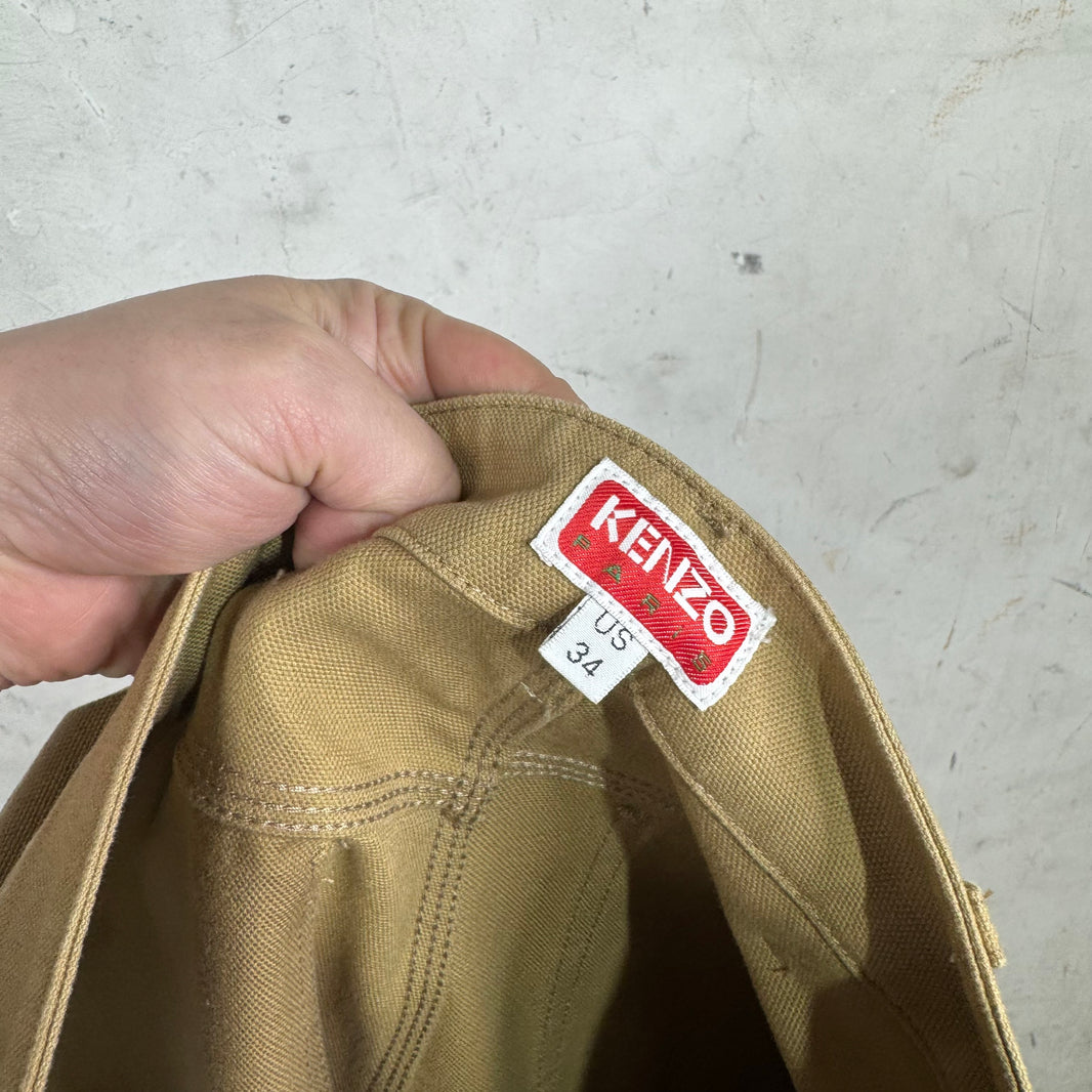 Kenzo Khaki Chino Pants