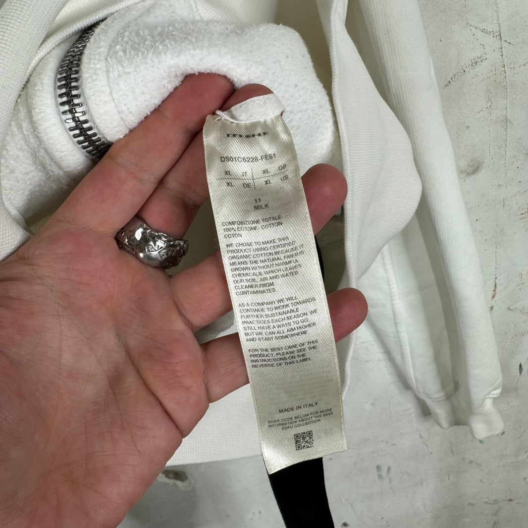 DRKSHDW Grommet Cropped Gimp Hoodie