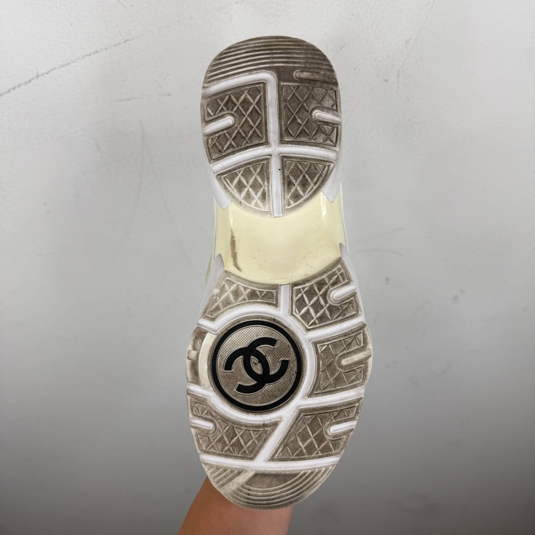 Chanel CC White Runners