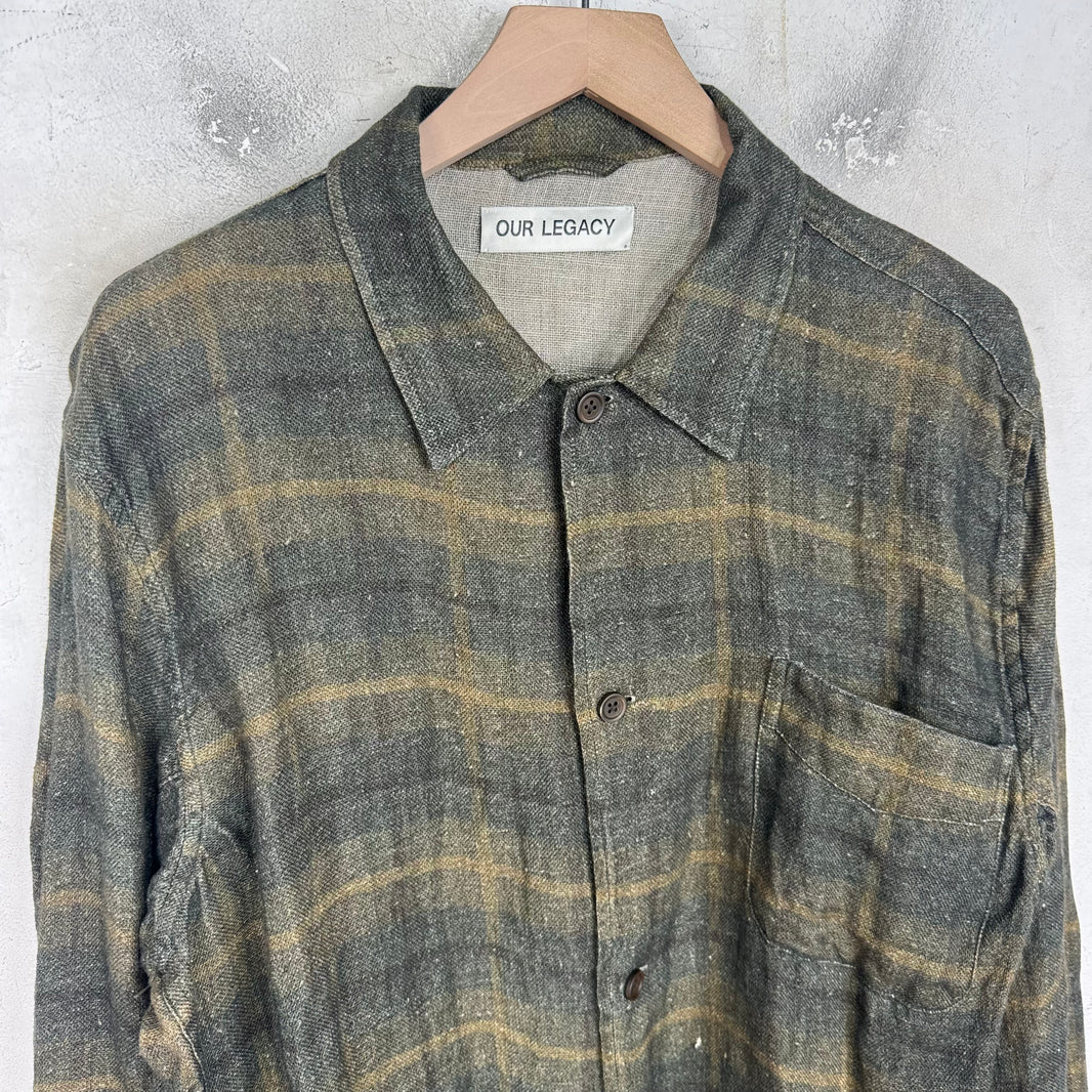 Our Legacy Box Flannel Shirt