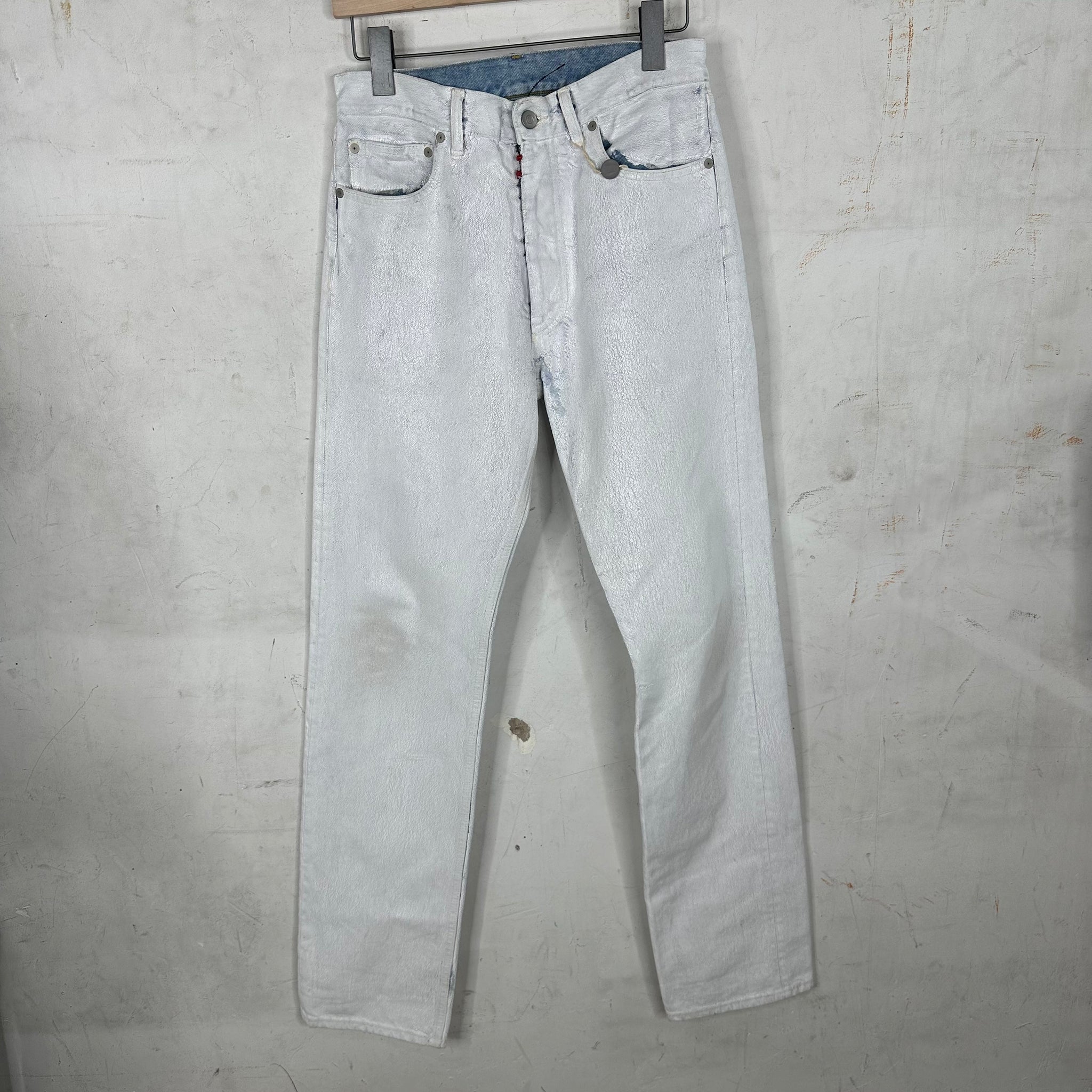 Margiela Painted Blue Denim