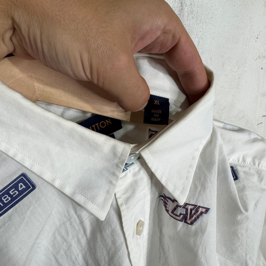 Louis Vuitton Woven Emblem LS Shirt