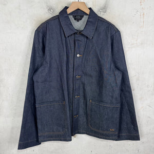 APC Raw Denim Chore Coat