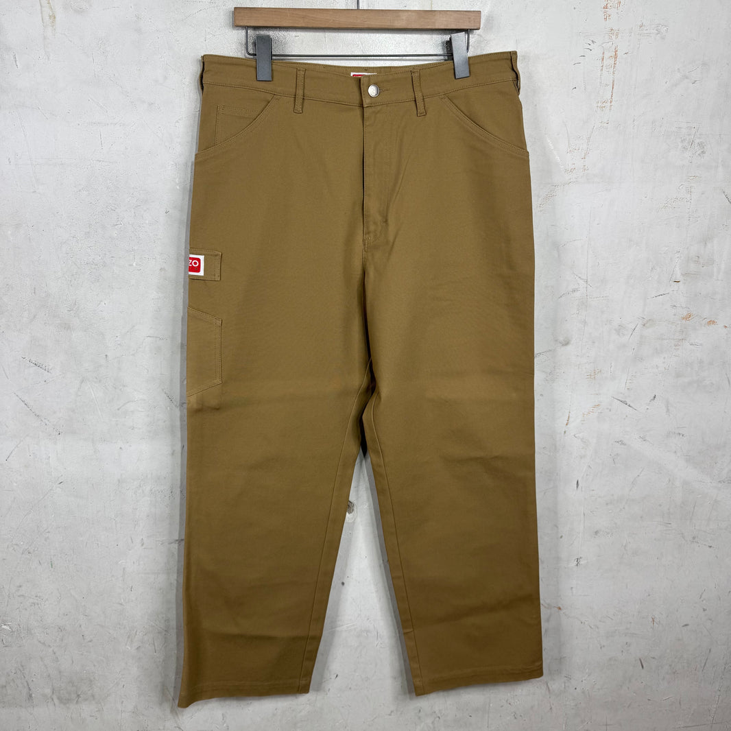 Kenzo Khaki Chino Pants