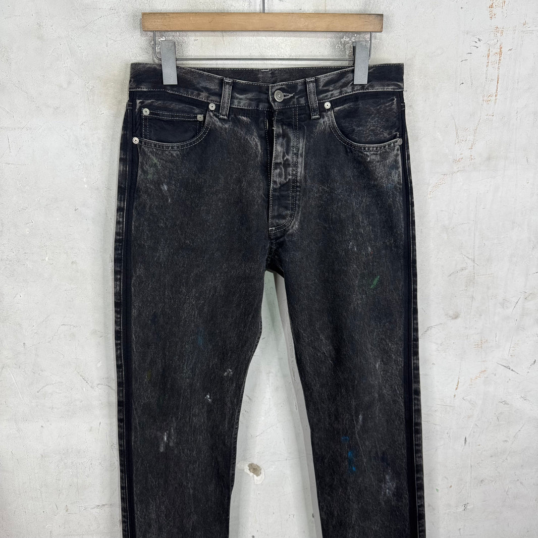 Margiela Charcoal Painter Jeans