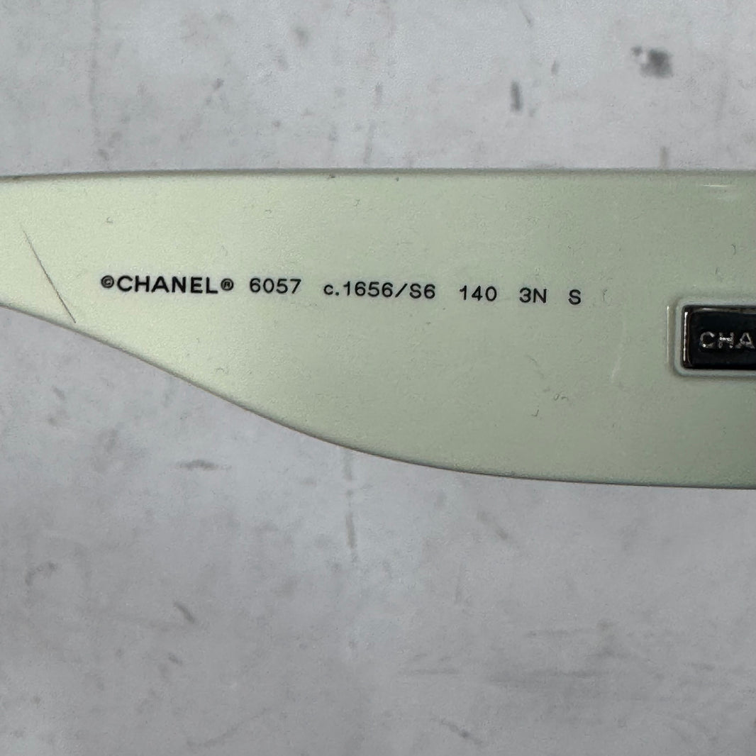Chanel 6057 Black/White Sunglasses