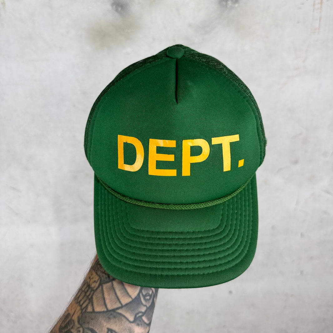 Gallery Dept Green Trucker Hat