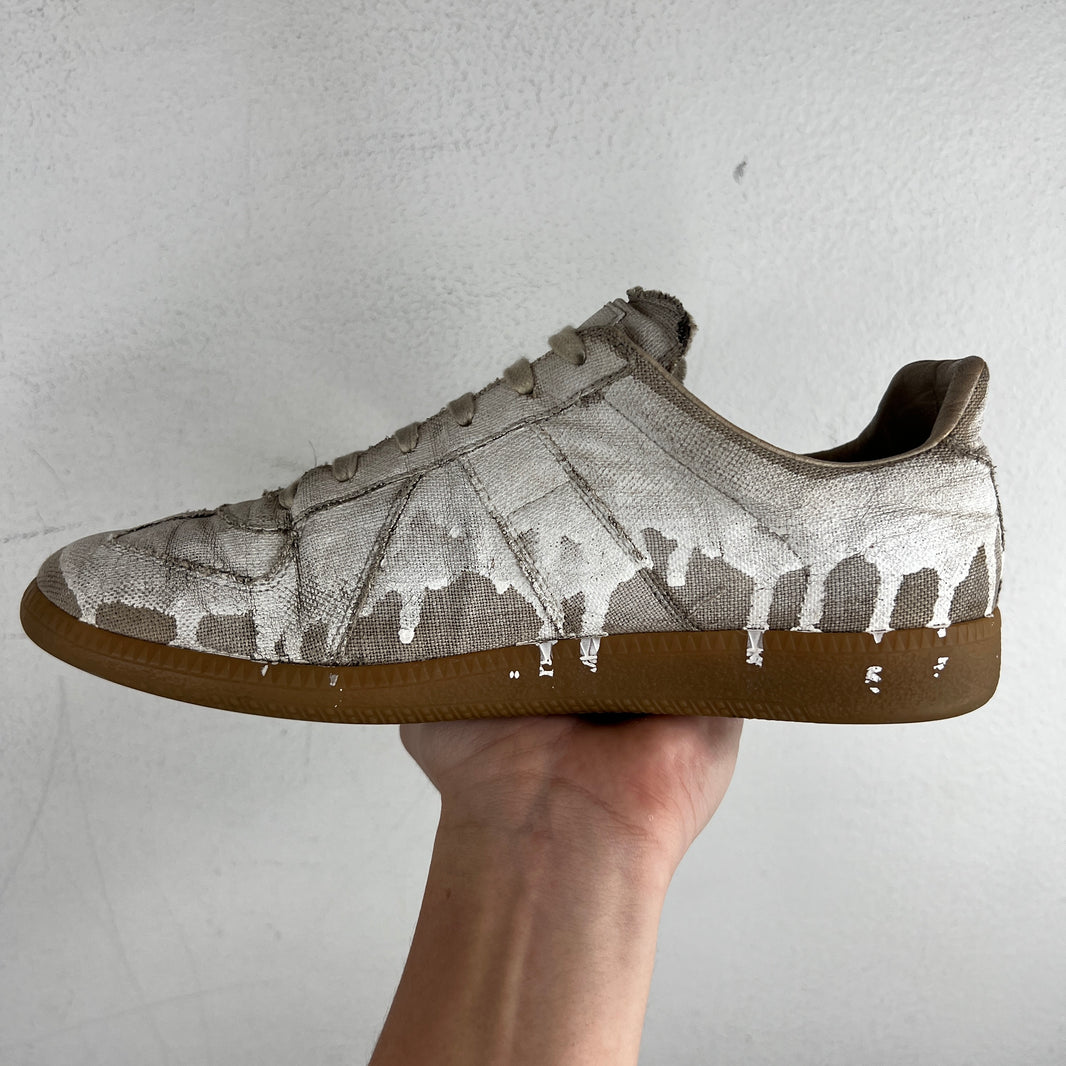 Maison Margiela Paint Canvas Replica Sneakers