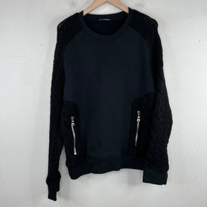 Balmain Army Knit Hybrid Crewneck