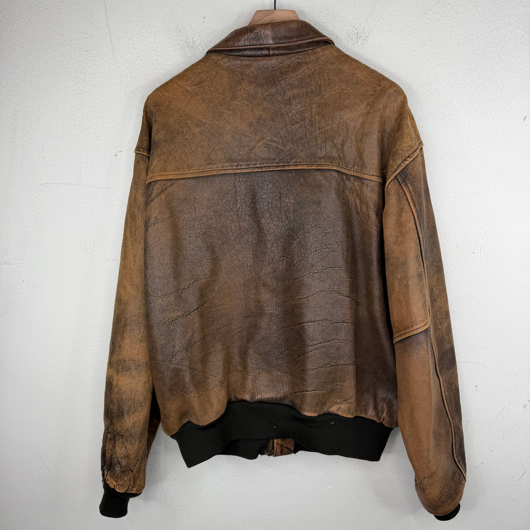 Vintage Leather Avirex Jacket
