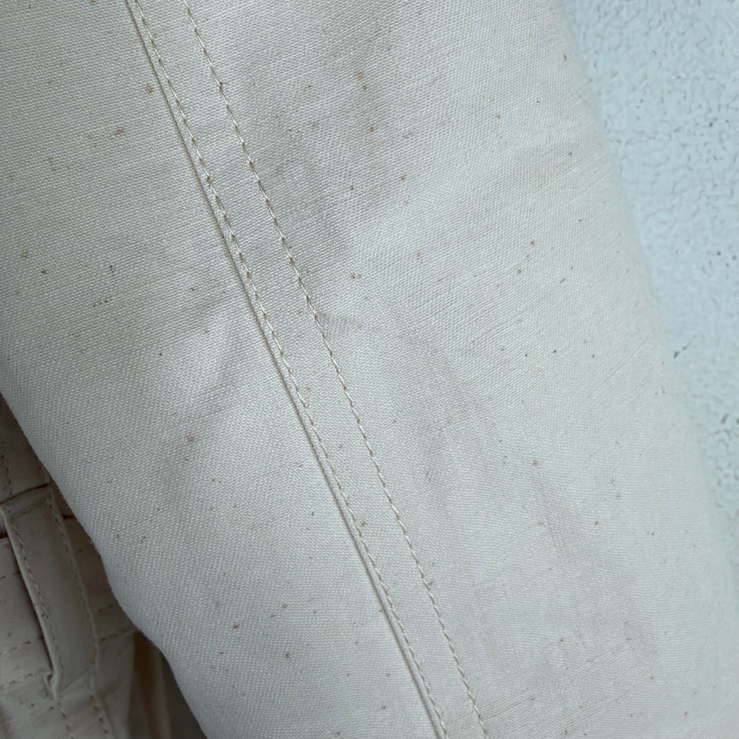 Burberry White Trench Coat