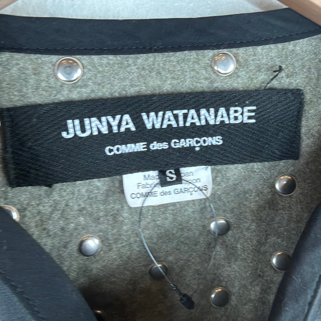 CDG Junya Watanabe Cheetah Studded Cardigan