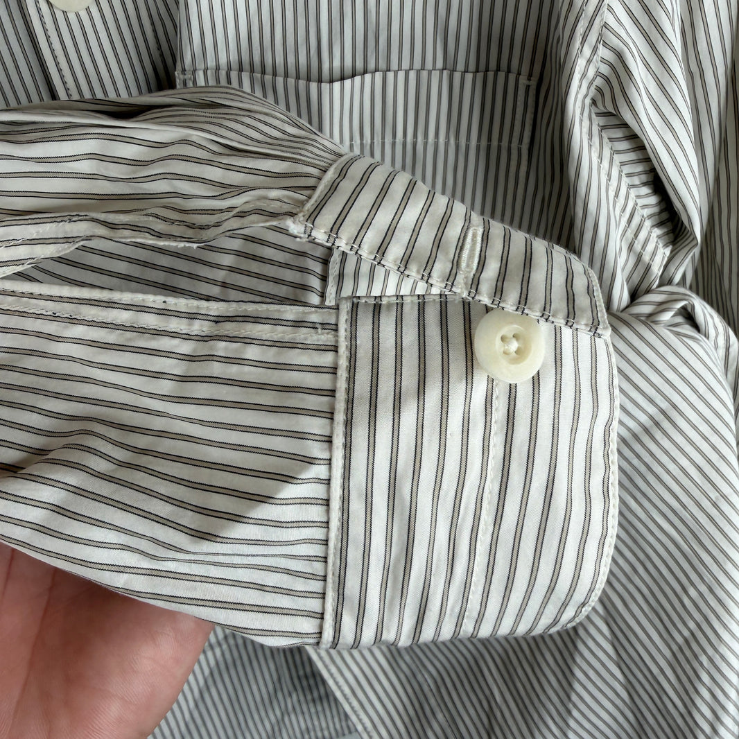 Lemaire Striped Button Up LS Shirt