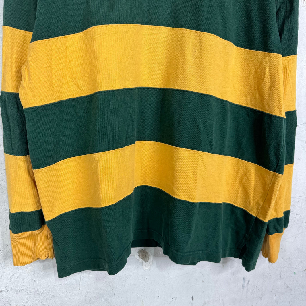 Ralph Lauren Green/Yellow Striped Rugby