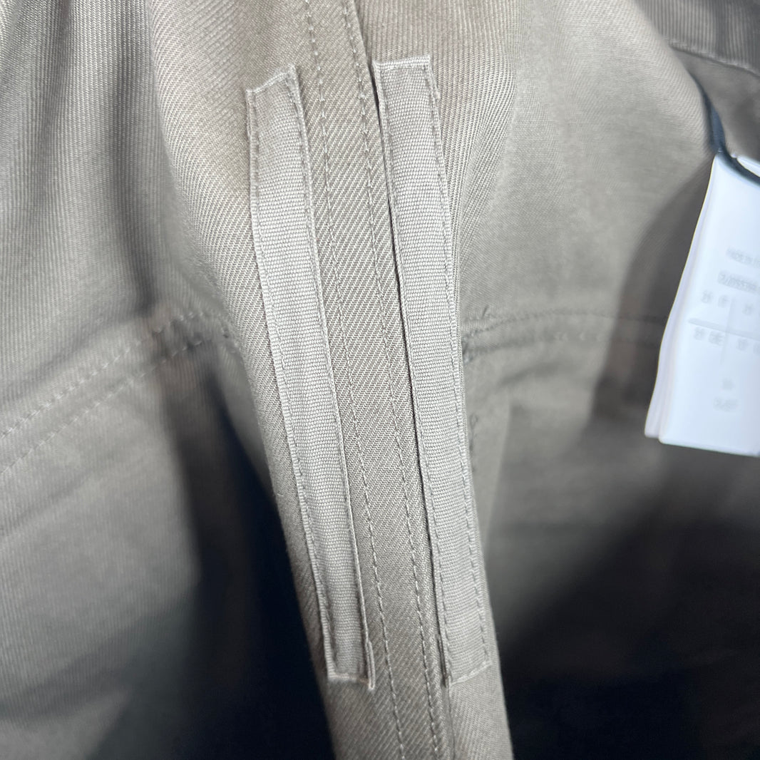 DRKSHDW Grey Cargo Collapse Pants