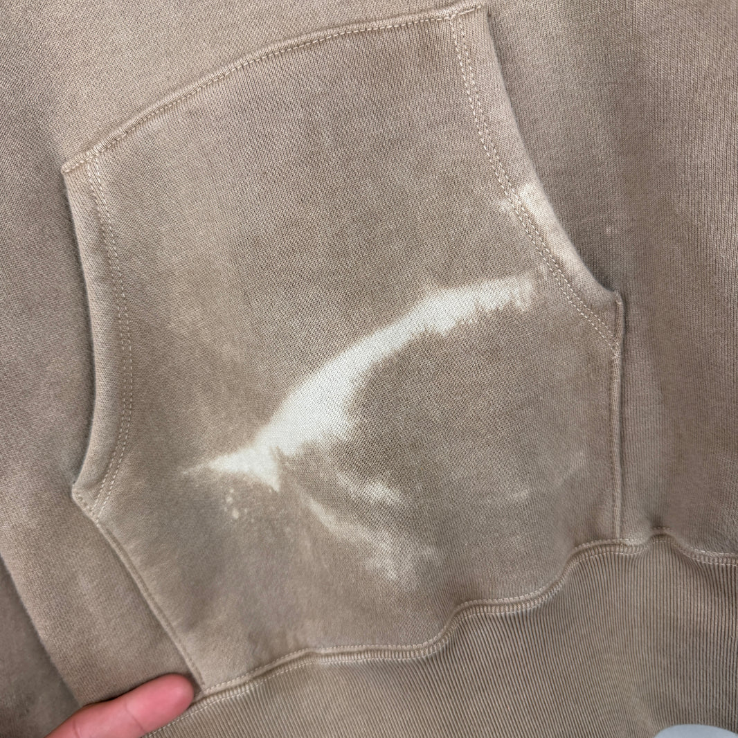 Taiga Takeuchi Brown Distressed Hoodie