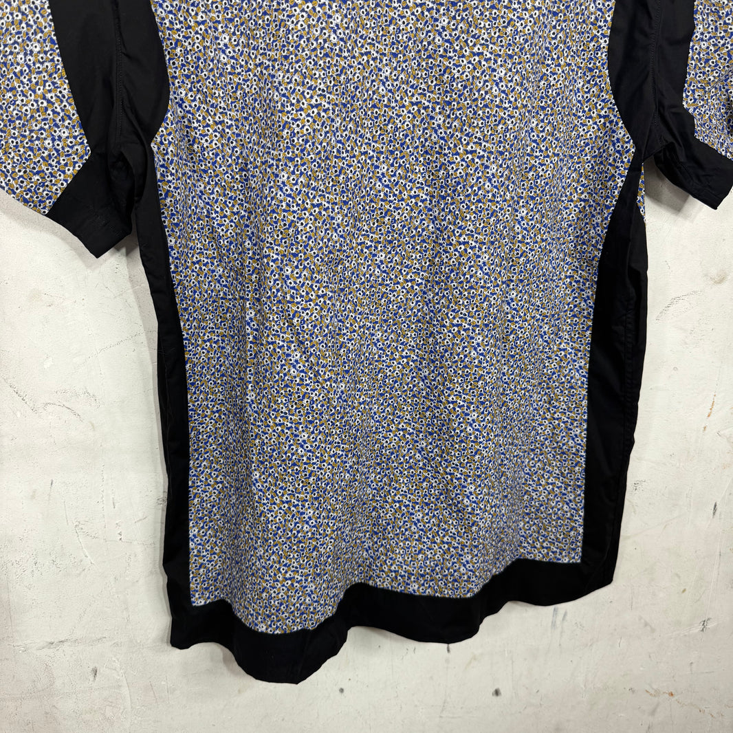 Raf Simon’s Paneled Short-Sleeve Button-Up Shirt