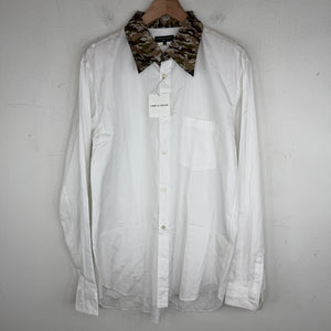 CDG Camo Collar Button Up LS Shirt
