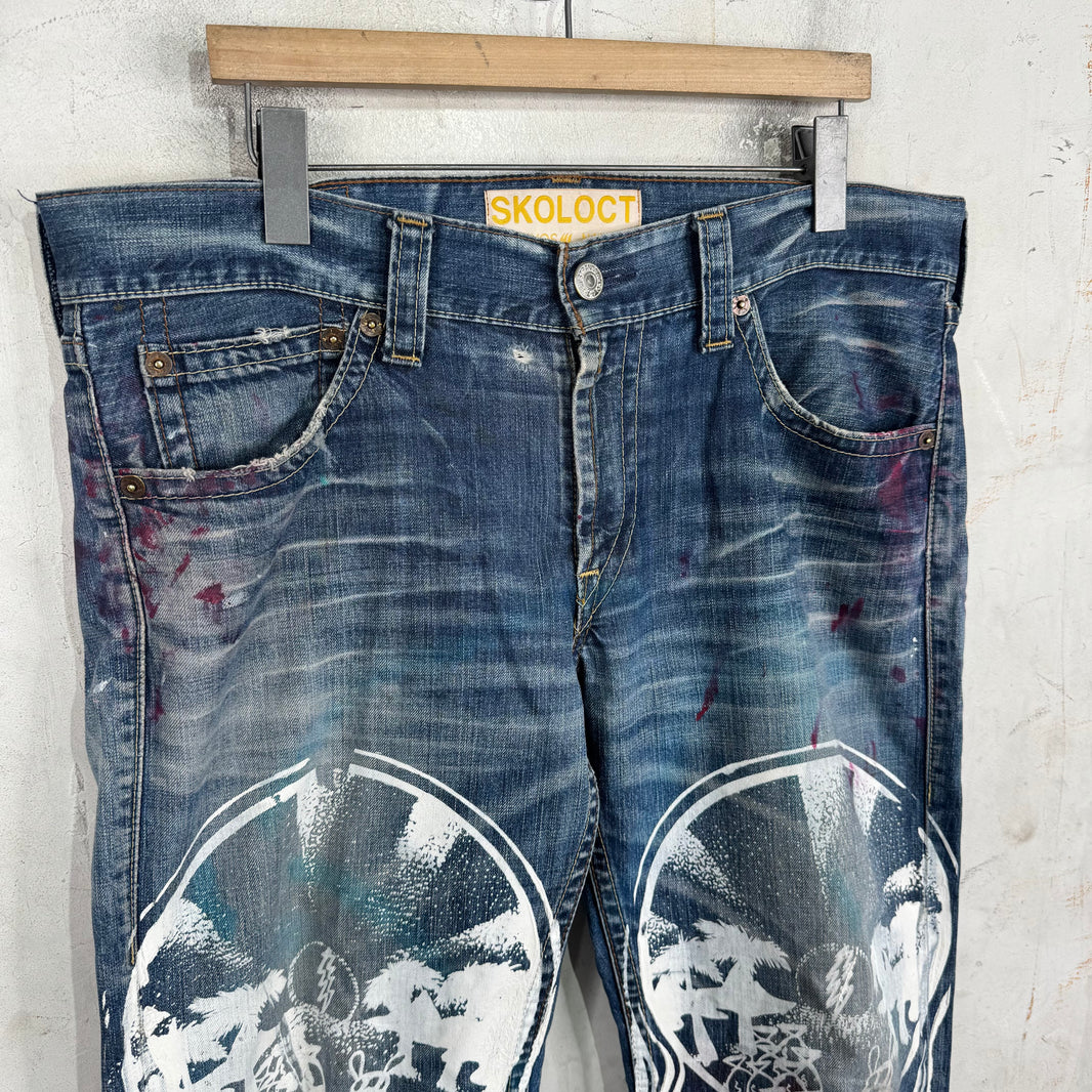 Skoloct Skully Character Jeans