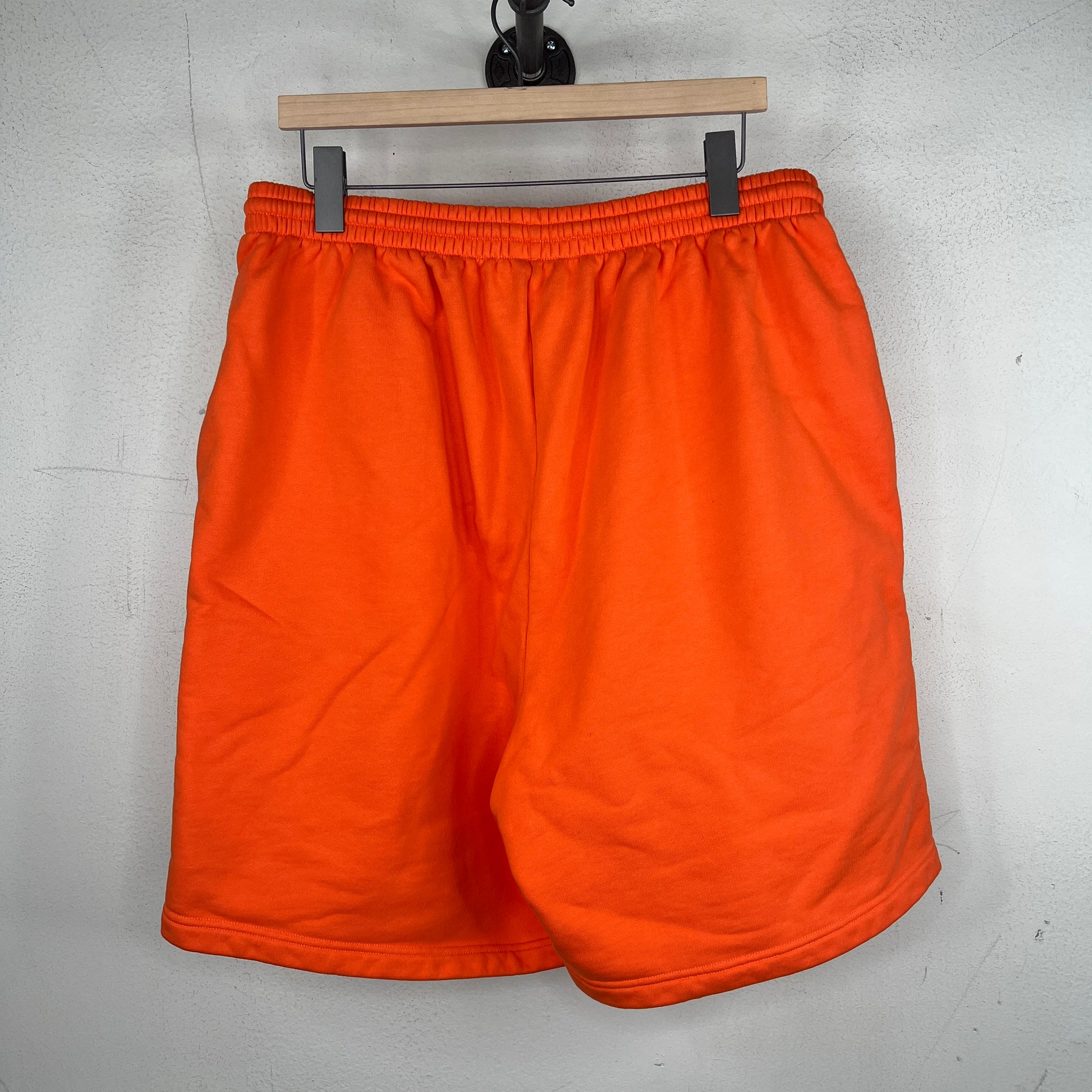 Balenciaga Orange Corp Sweatshorts