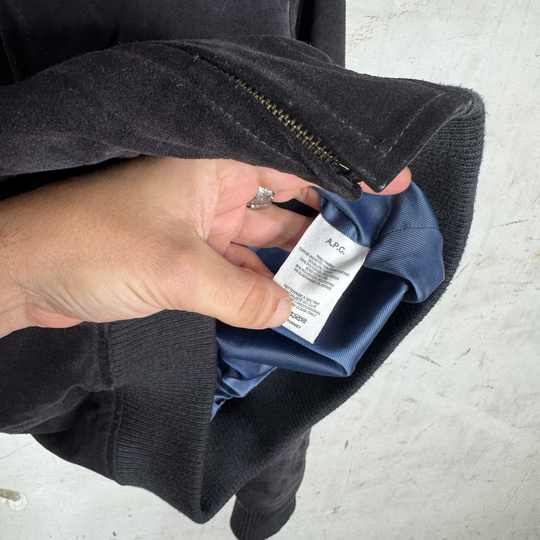 APC Suede Bomber Jacket