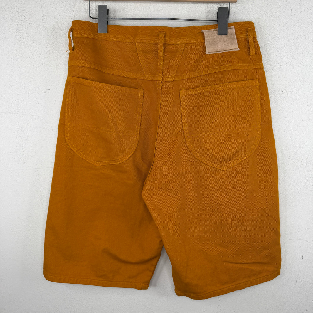 MFG Vintage Mustard Yellow Jean Shorts