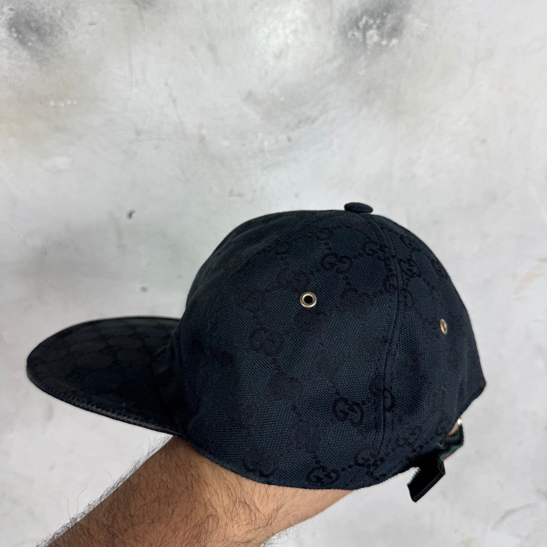 Gucci Monogram Black Hat