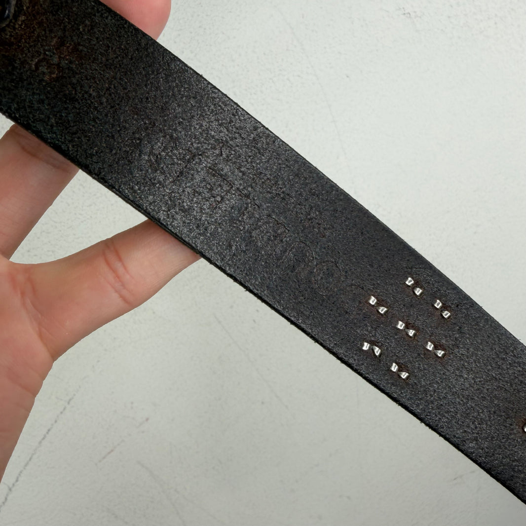 RRL Studded Leather Belt