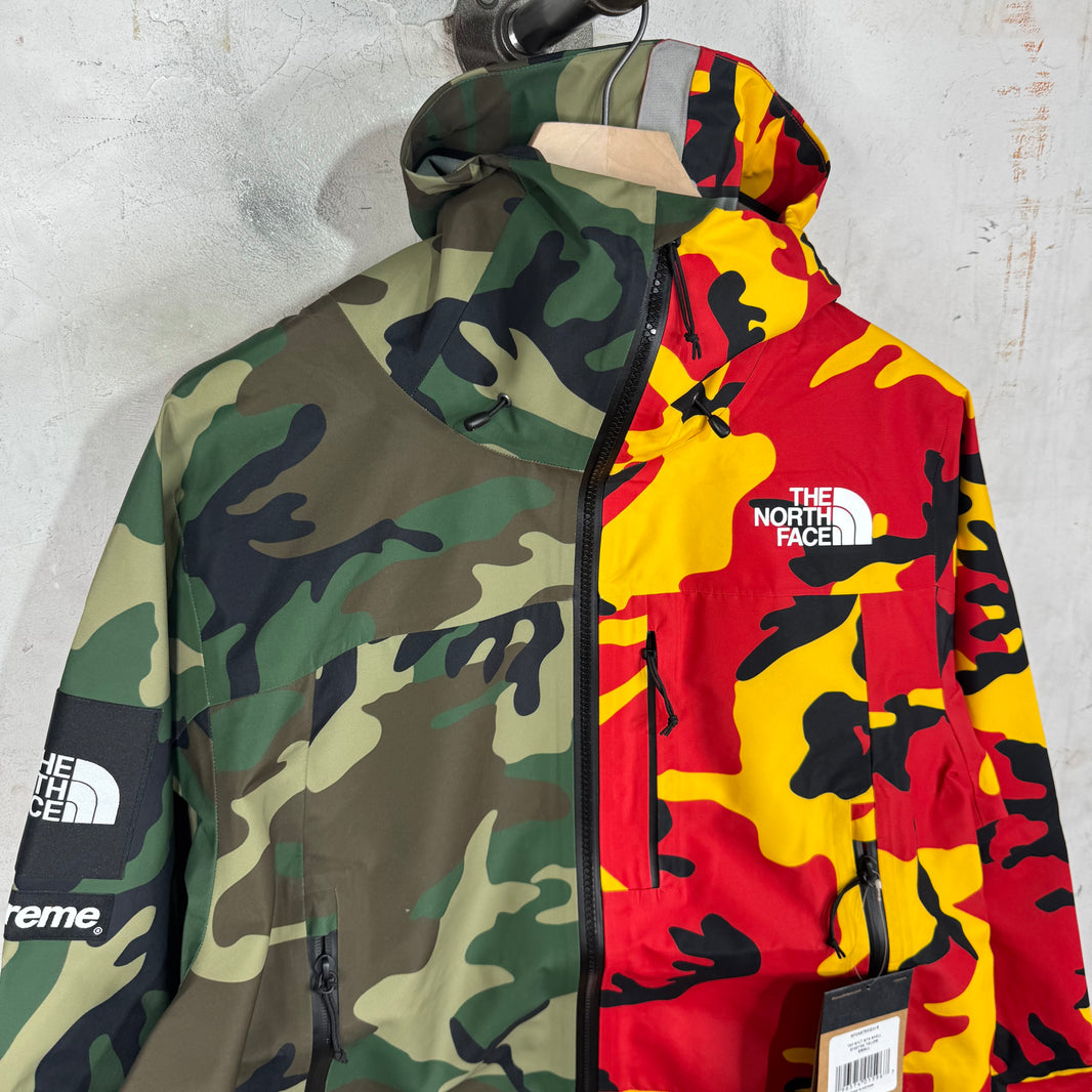 Supreme x TNF Split Camo Rain Jacket
