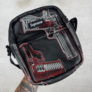 Supreme Leather Guns Side Bag