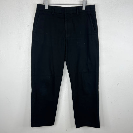 Acne Studios Black Straight Leg Trousers