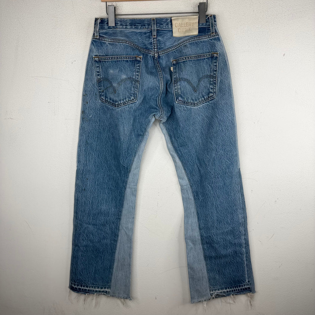Gallery Dept Flare Patchwork Denim Jeans
