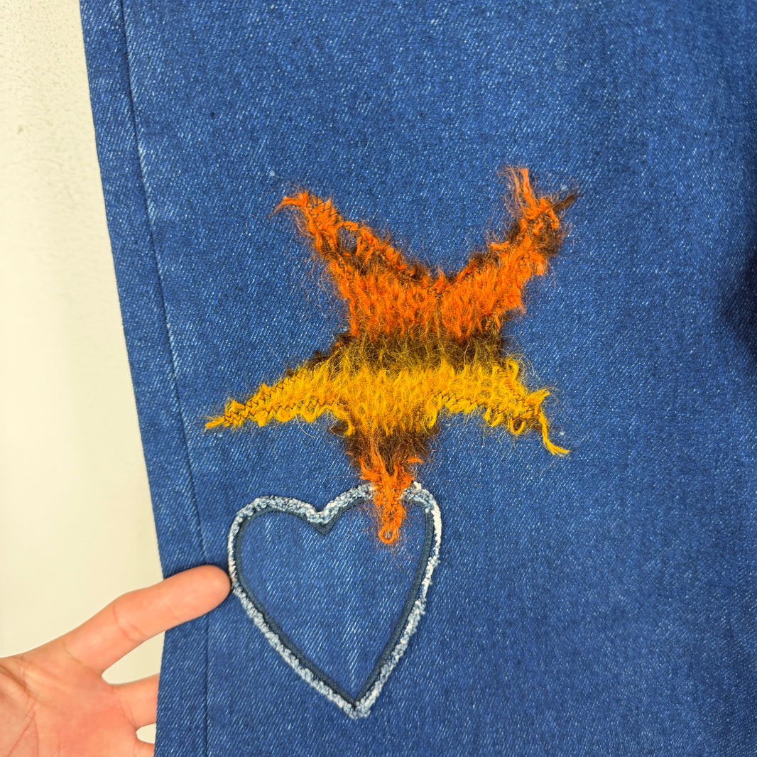 Marni Mohair Patch Jeans